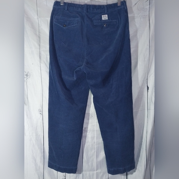 Polo Ralph Lauren Vintage 90's Men's Blue Corduroy Pants - Picture 2 of 16